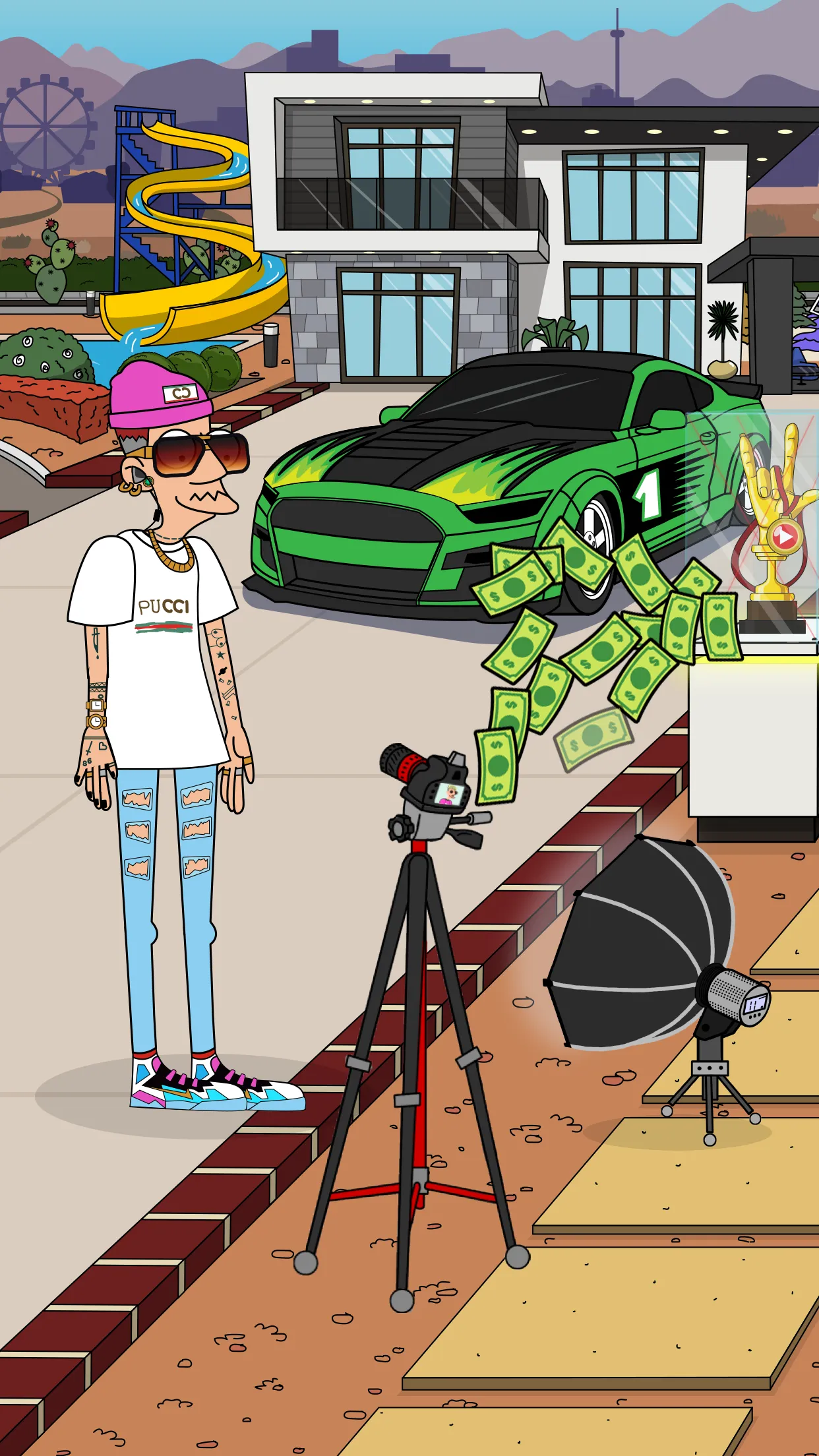 Lamar - Idle Vlogger | Indus Appstore | Screenshot