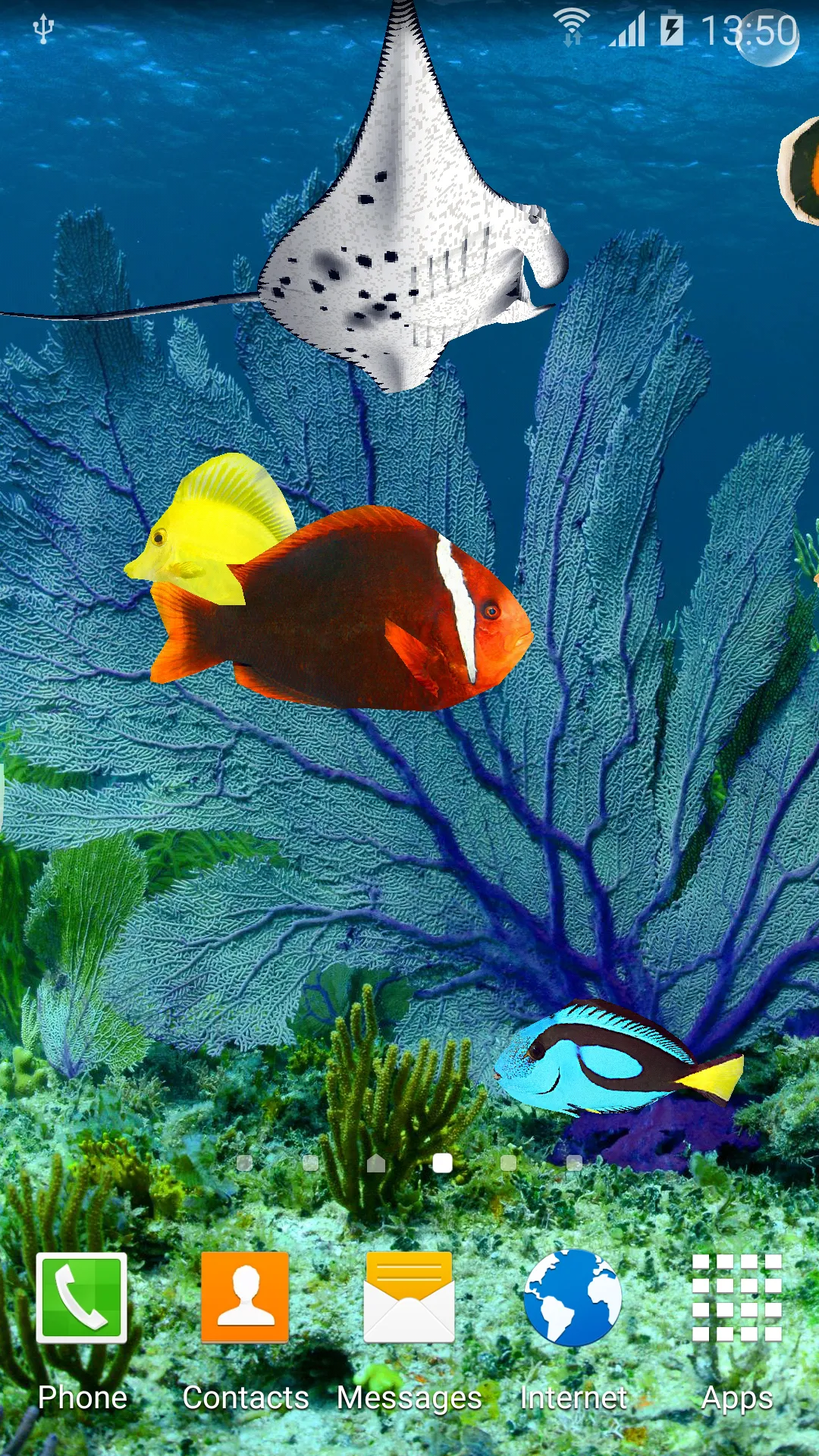 Aquarium Live Wallpaper HD | Indus Appstore | Screenshot