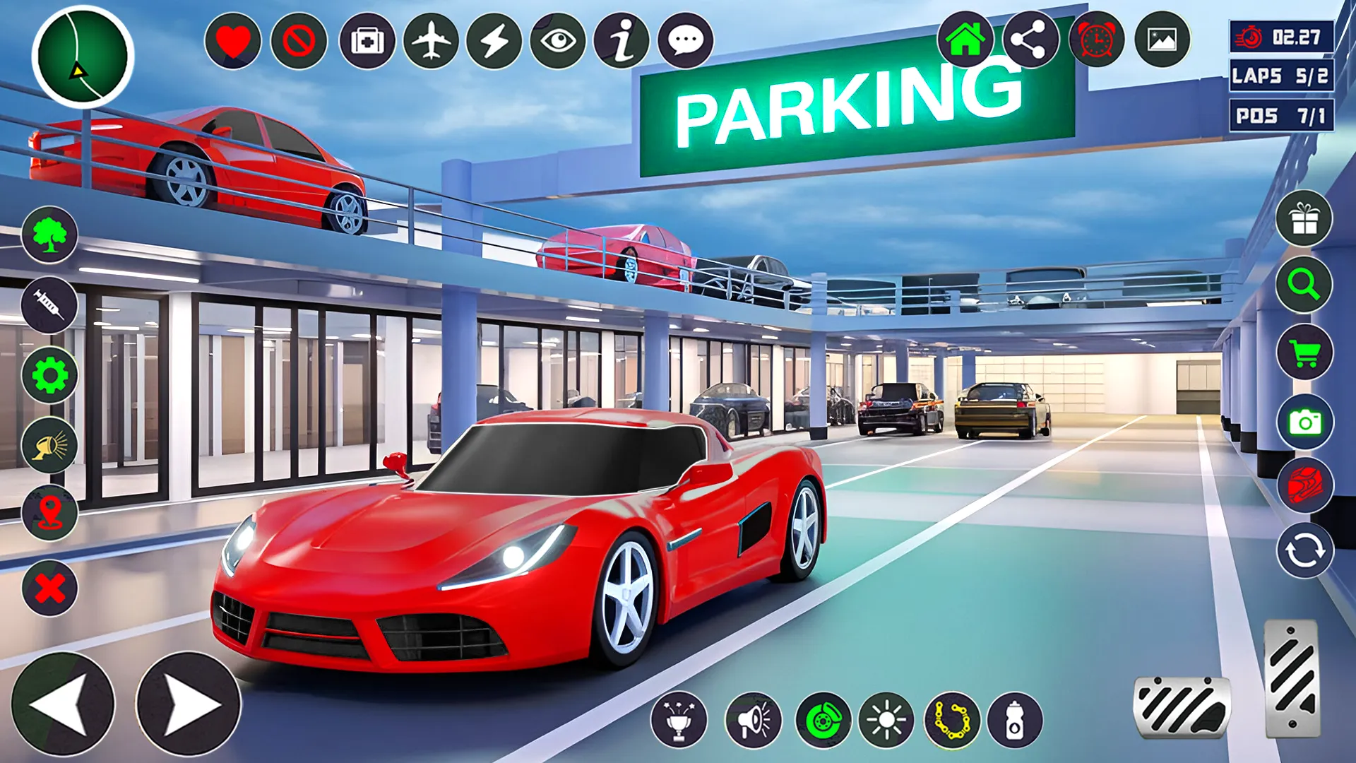 Multi Level Police Car Parking | Indus Appstore | Screenshot