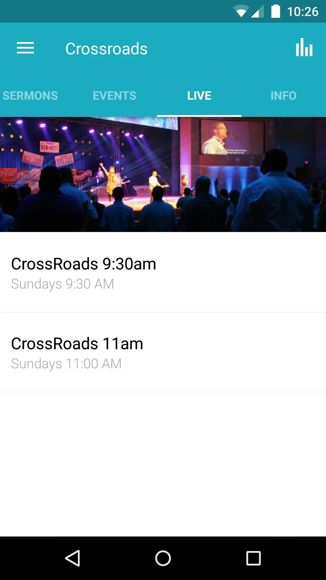 Crossroads | crchurch.cc | Indus Appstore | Screenshot