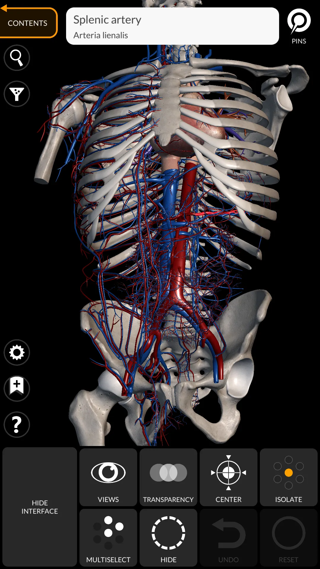 Anatomy 3D Atlas | Indus Appstore | Screenshot