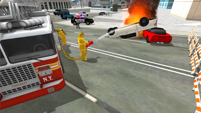 Fire Truck Rescue Simulator | Indus Appstore | Screenshot