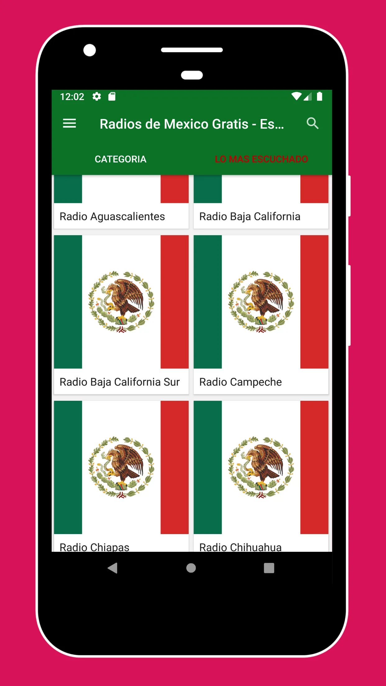 Radio Mexico + Radio Mexico FM | Indus Appstore | Screenshot