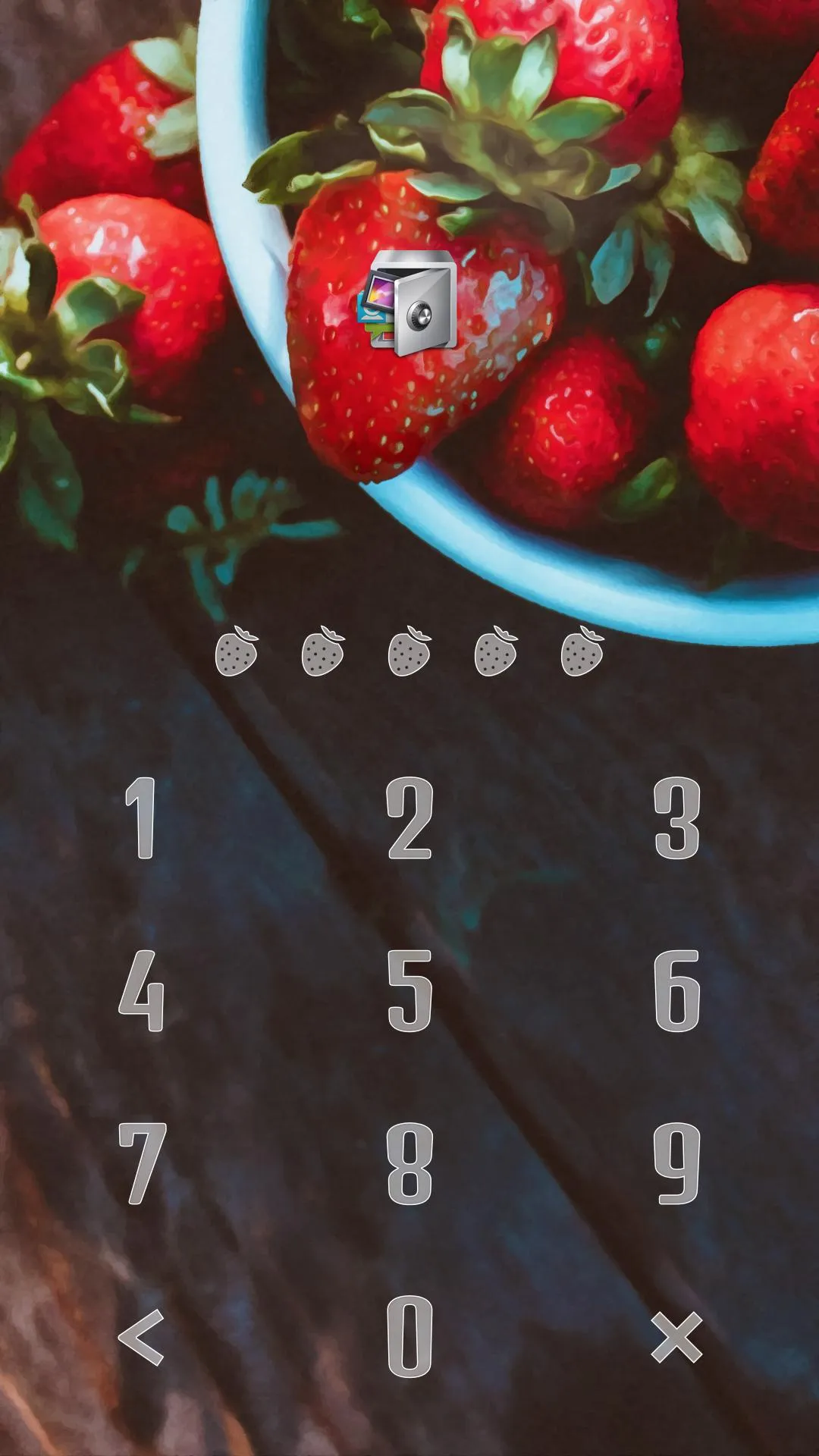 AppLock Theme Strawberry | Indus Appstore | Screenshot