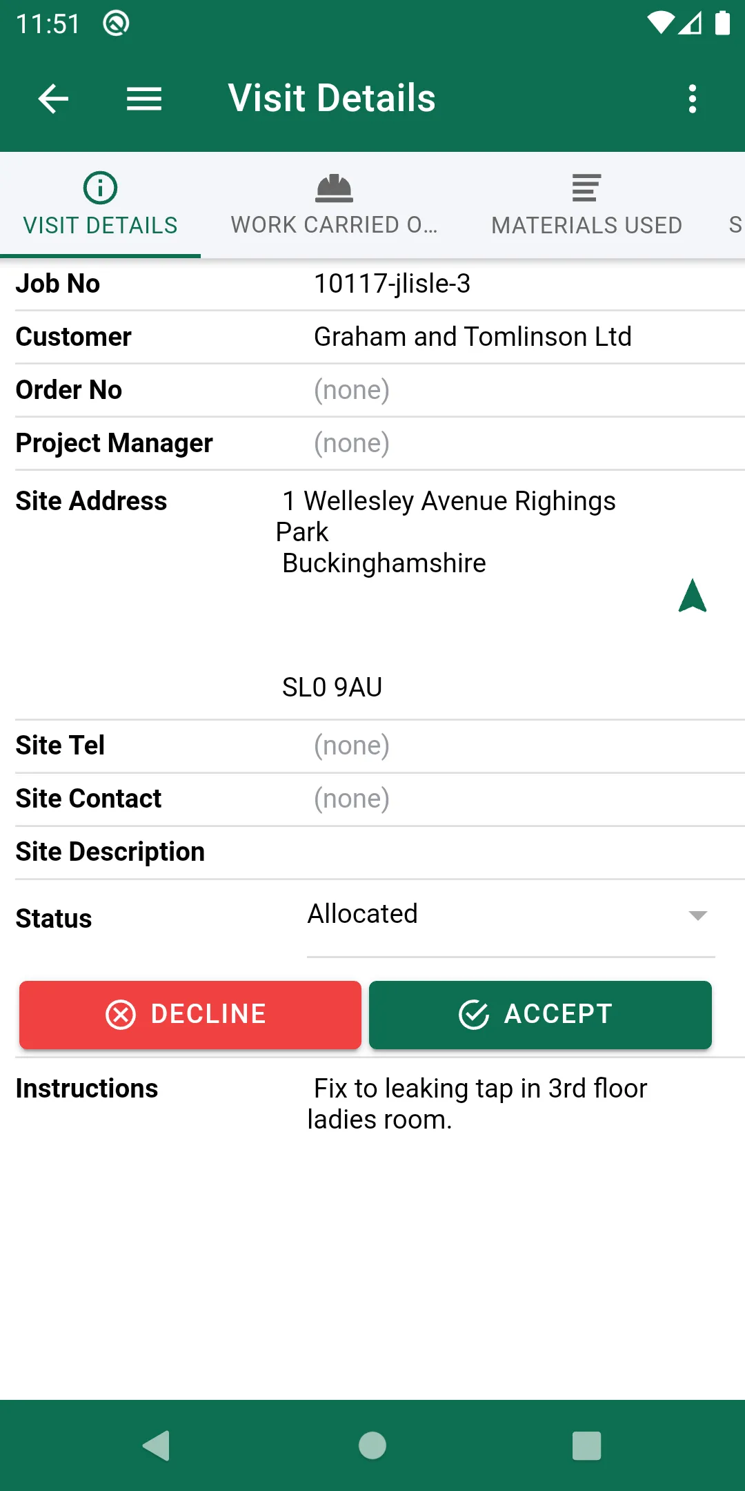 Maintenance Manager | Indus Appstore | Screenshot