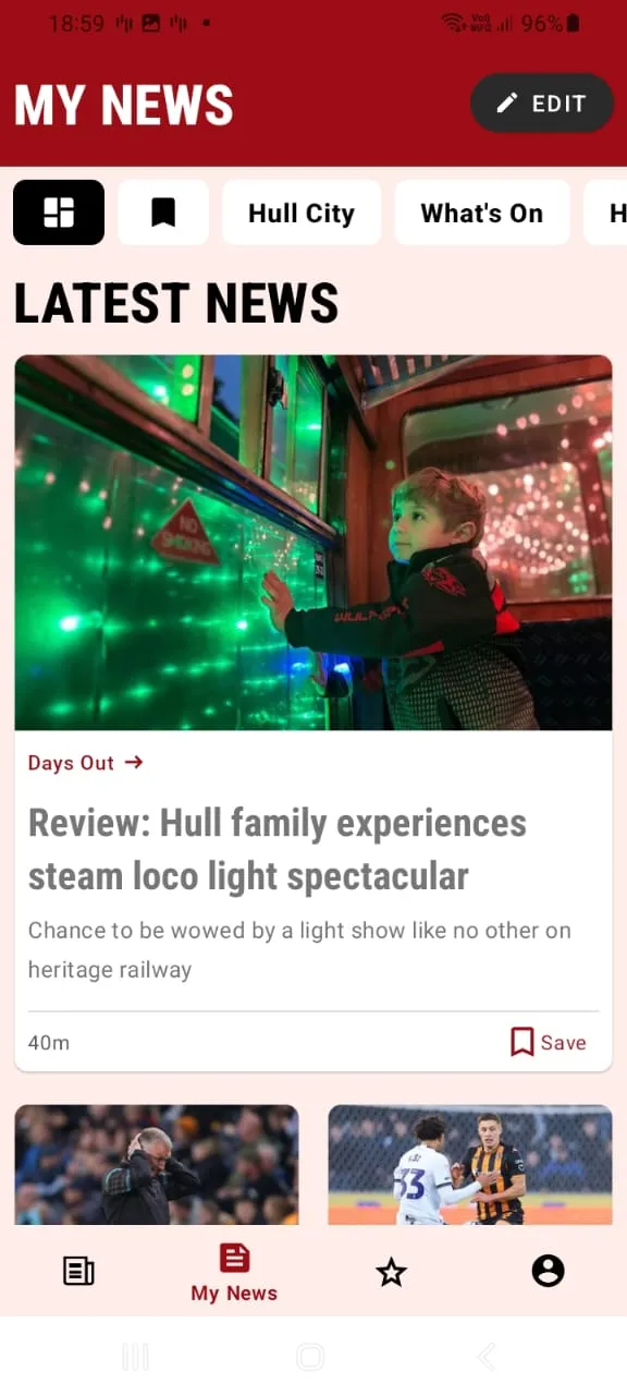 Hull Live | Indus Appstore | Screenshot