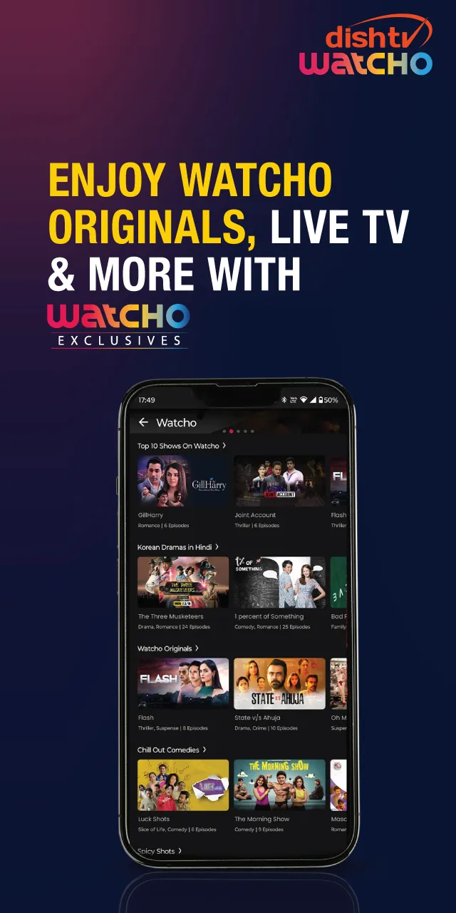 Watcho: OTT Movies, Web Series | Indus Appstore | Screenshot