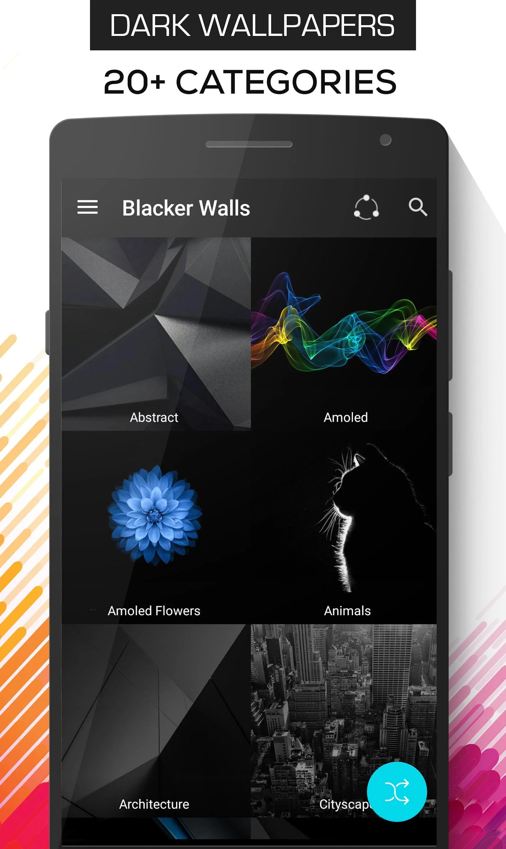 Blacker Wallpapers in 4K | Indus Appstore | Screenshot