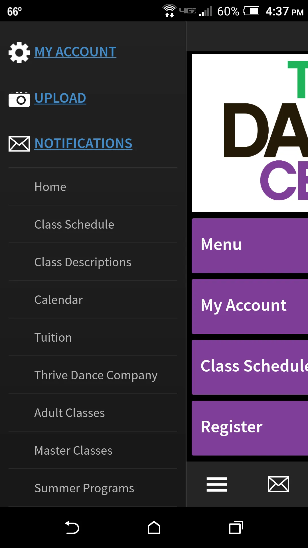 Thrive Dance Center | Indus Appstore | Screenshot