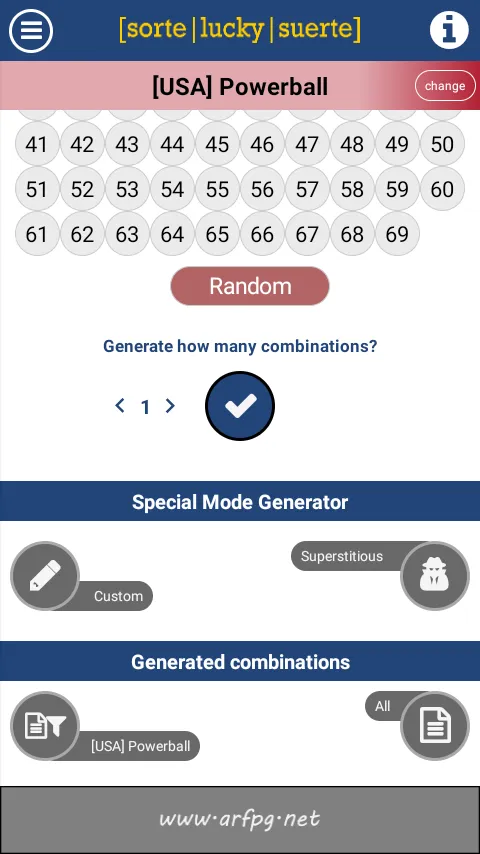 World Lotteries: Lucky | Indus Appstore | Screenshot