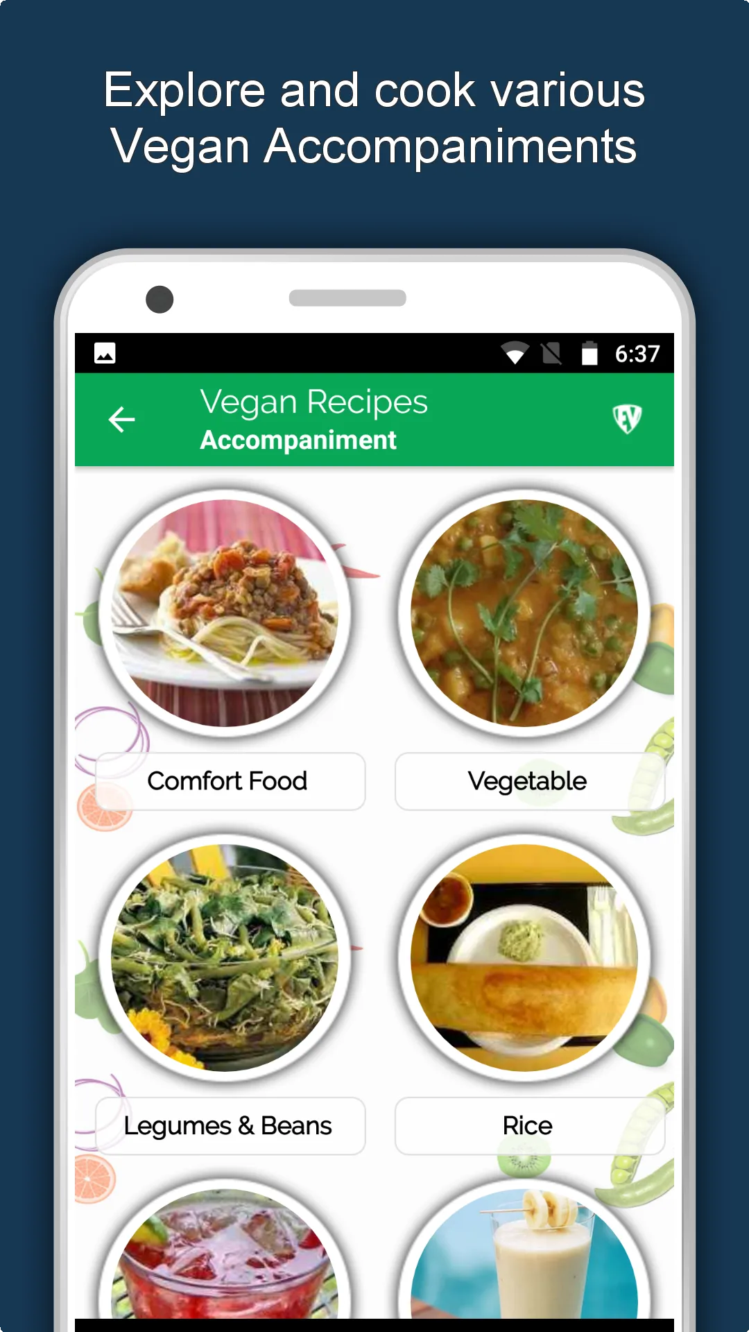 Vegan Food Recipes Diet Plan | Indus Appstore | Screenshot