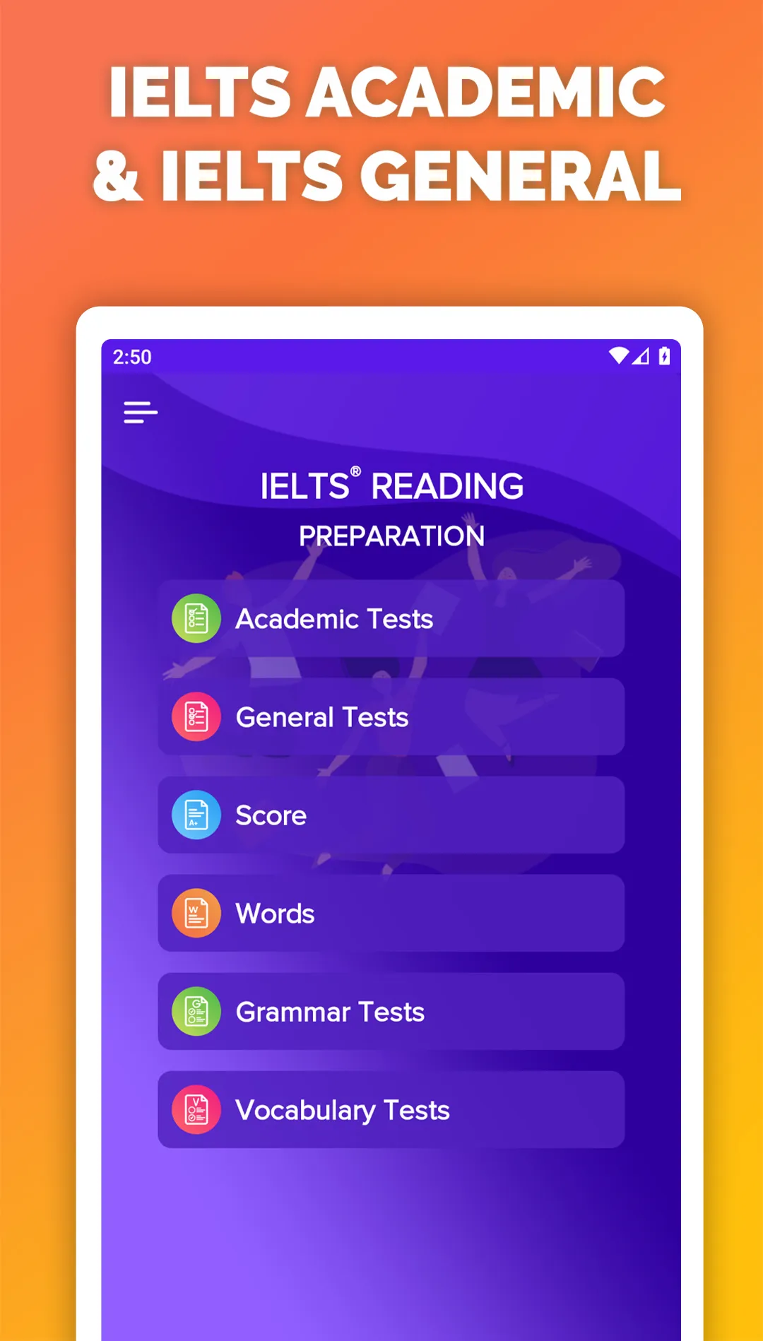 IELTS® Reading Tests | Indus Appstore | Screenshot