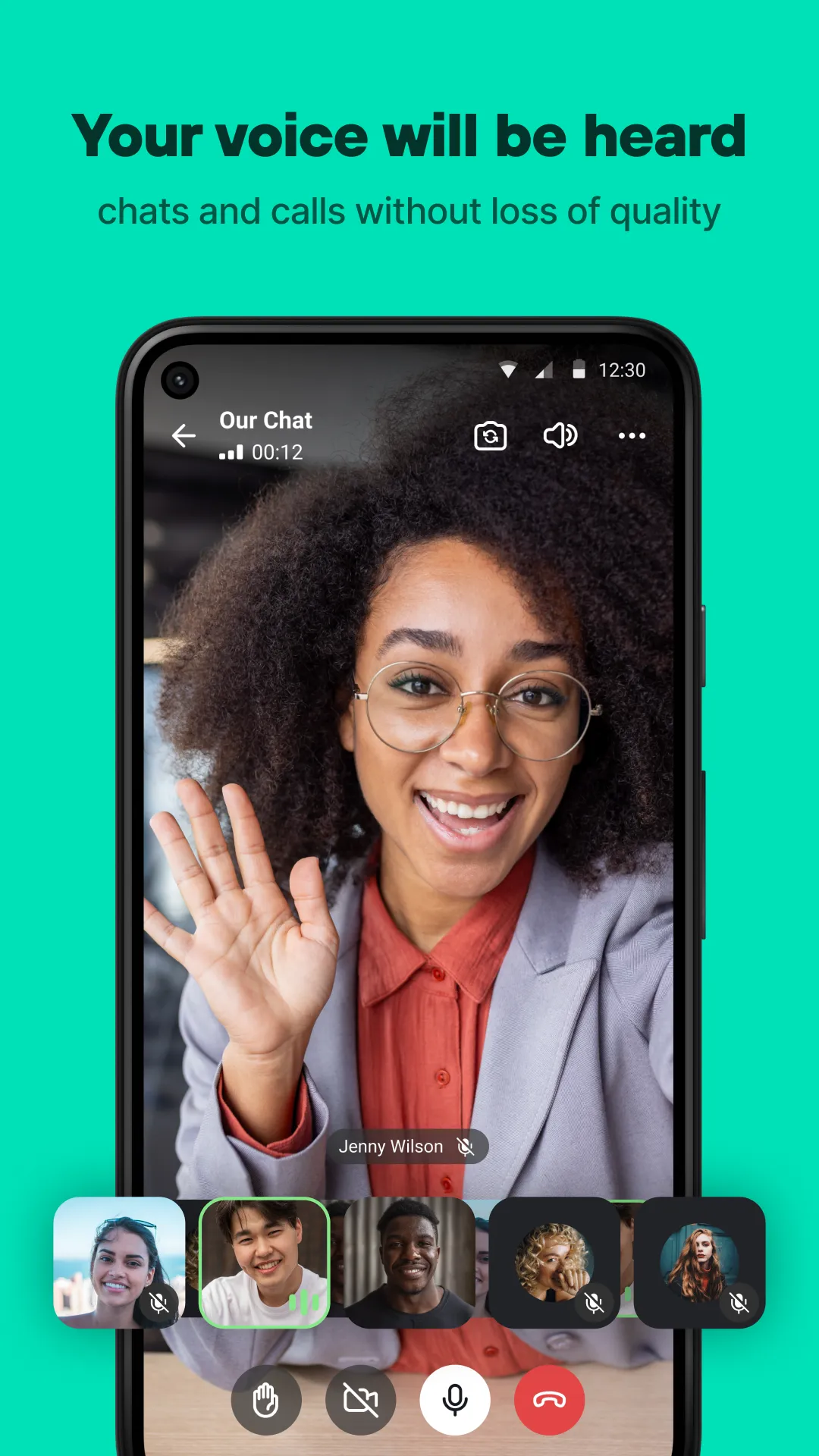 Online chat, calls - Gem Space | Indus Appstore | Screenshot