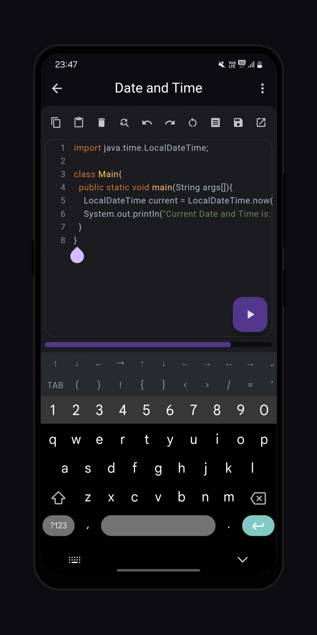 Java Compiler | Indus Appstore | Screenshot