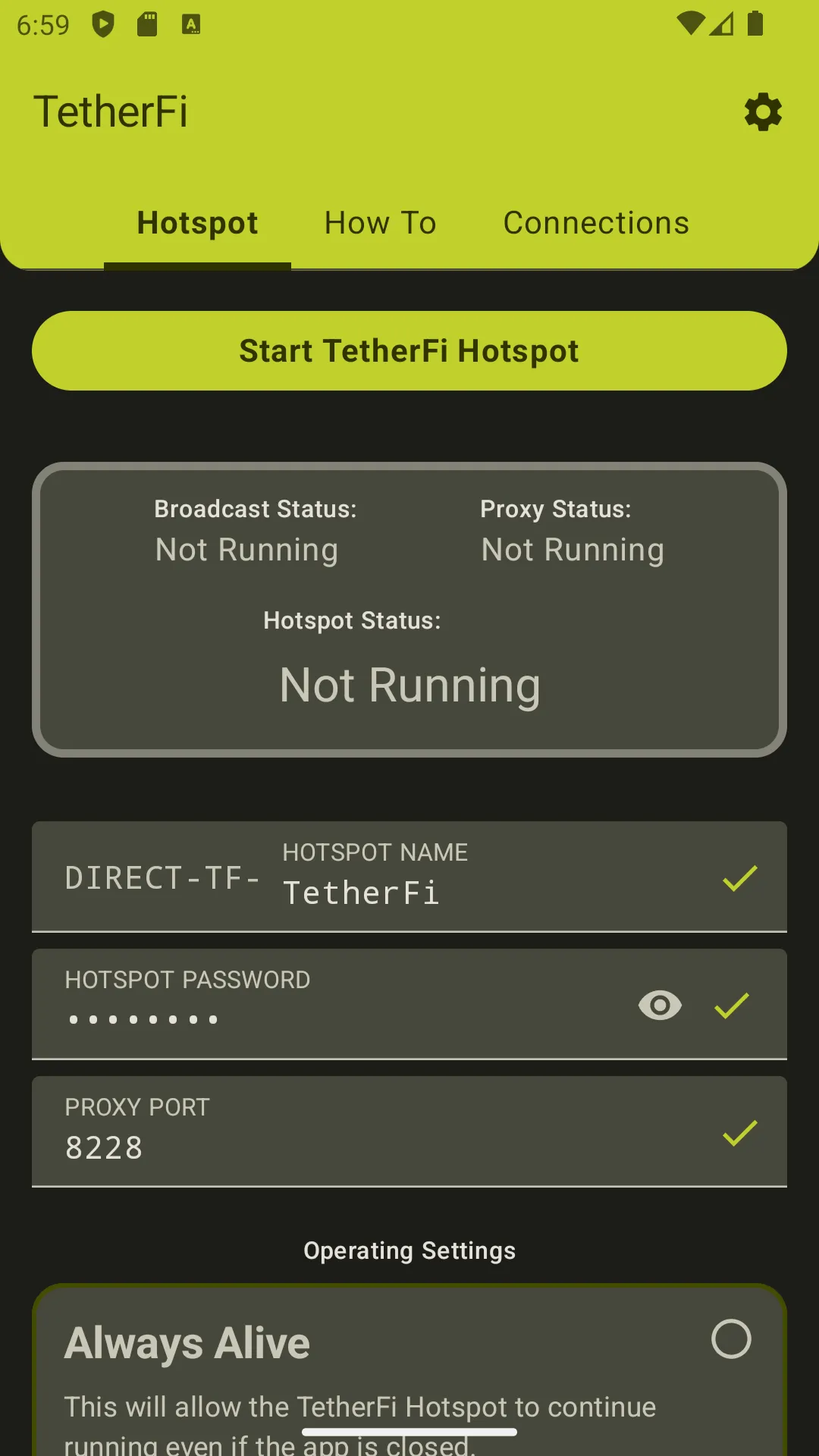 TetherFi | Indus Appstore | Screenshot