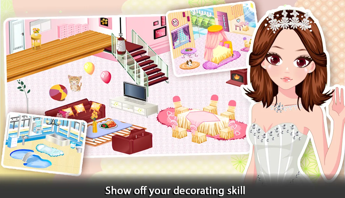 Girl Doll House - Room Design | Indus Appstore | Screenshot