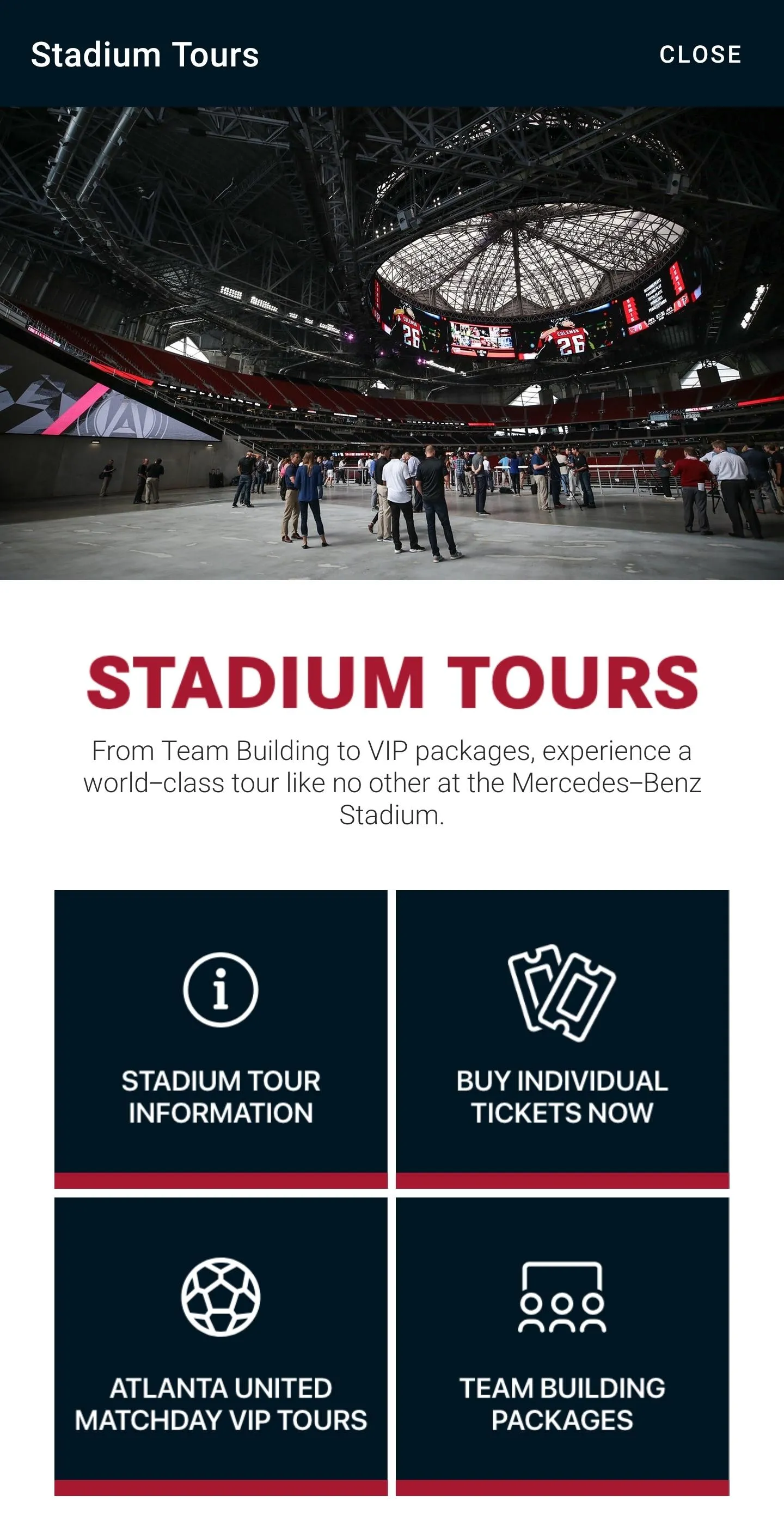 Mercedes-Benz Stadium | Indus Appstore | Screenshot