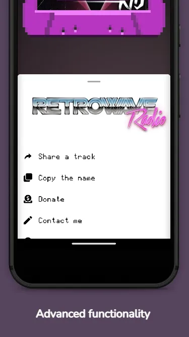 Retrowave Radio 2.0 | Indus Appstore | Screenshot