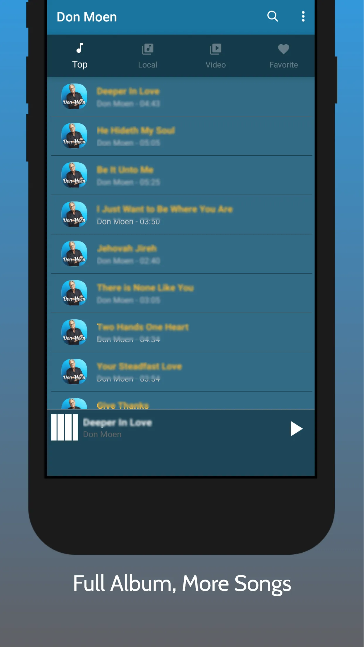 Don Moen Worship Songs | Indus Appstore | Screenshot
