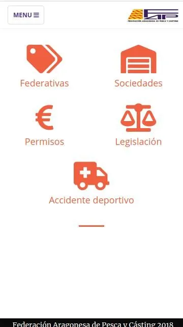 Federación Aragonesa de Pesca | Indus Appstore | Screenshot