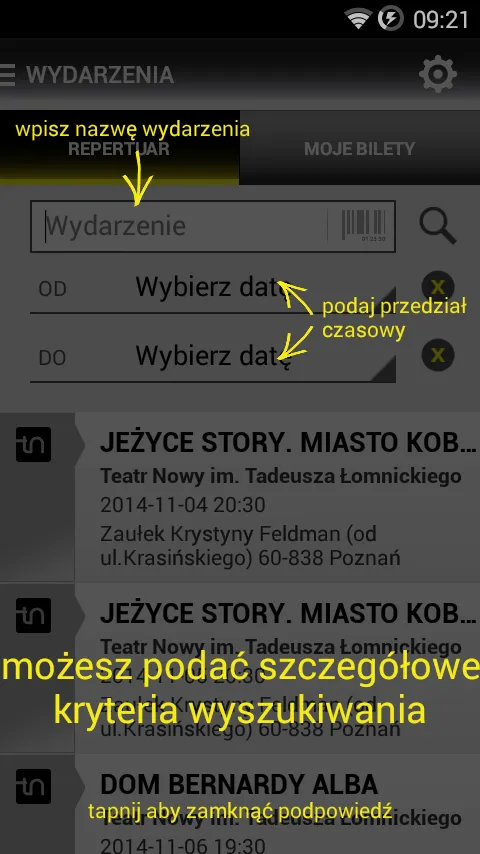 Teatr Nowy w Poznaniu | Indus Appstore | Screenshot