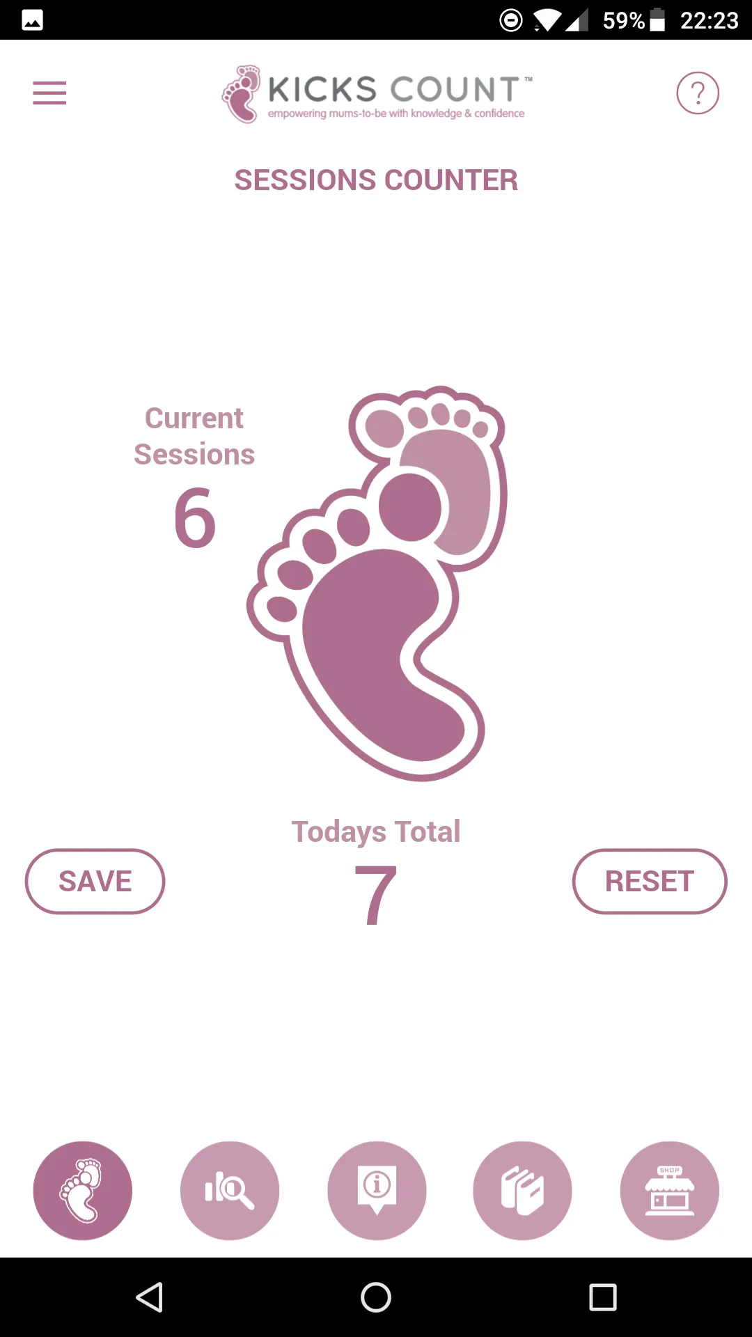 Kicks Count | Indus Appstore | Screenshot