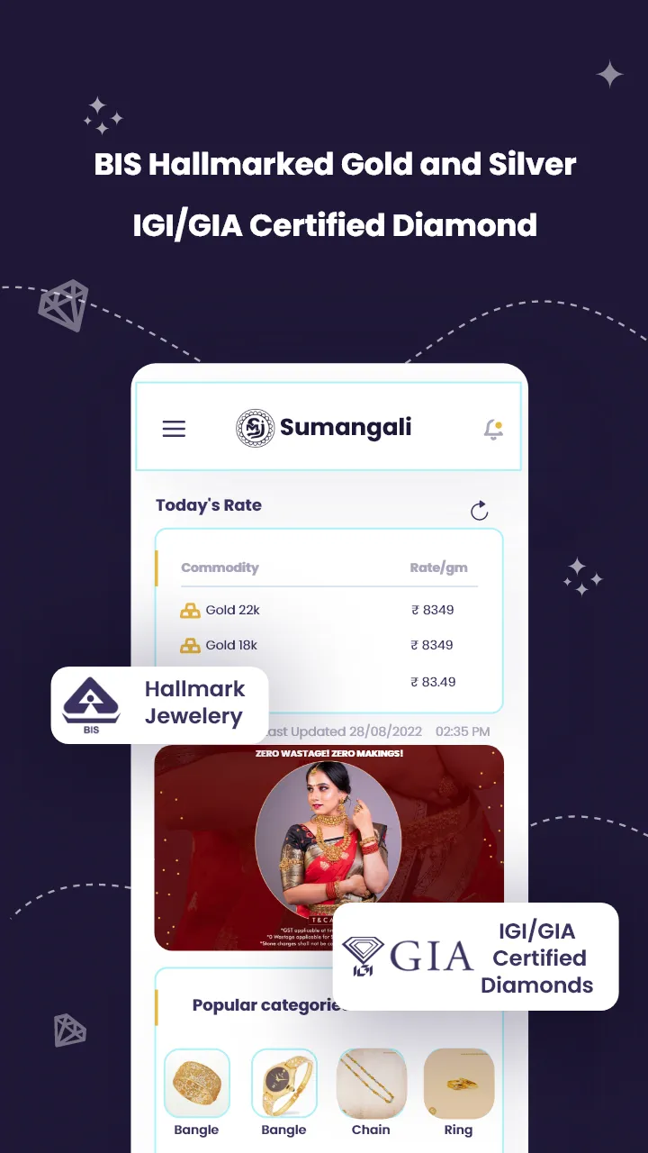 Sumangali Jewellers - Pallipat | Indus Appstore | Screenshot