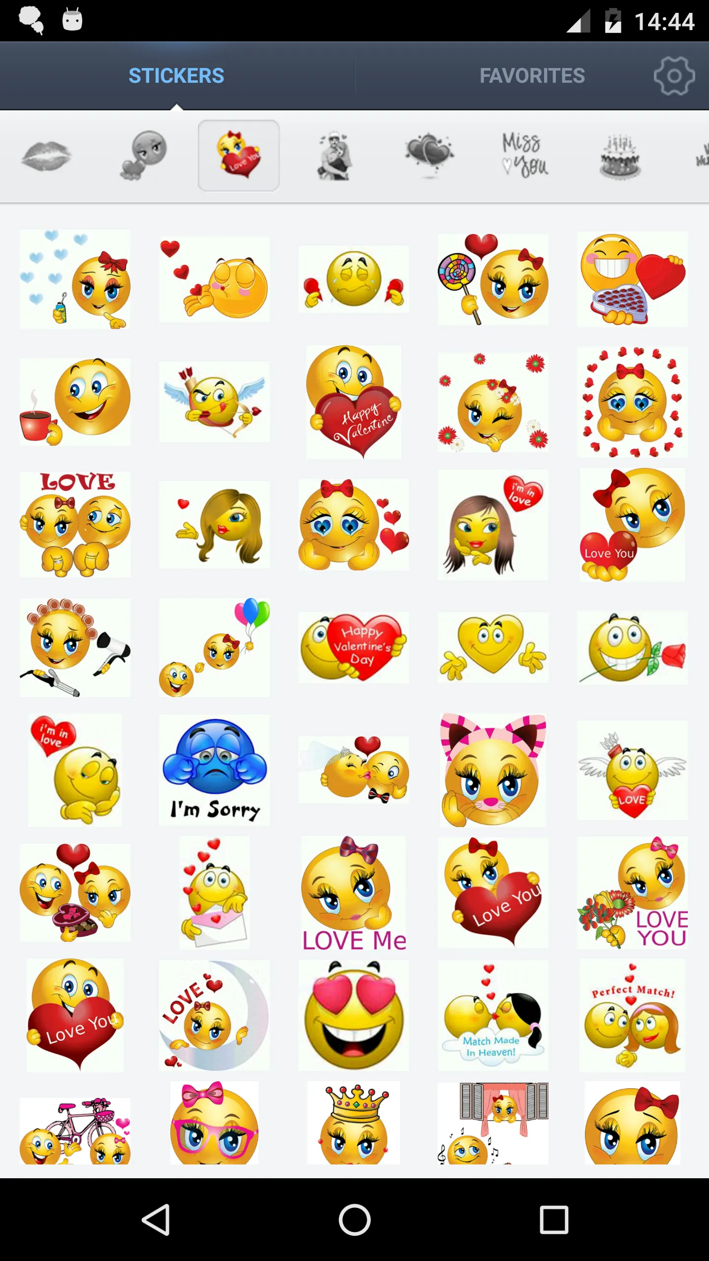 Love Sticker | Indus Appstore | Screenshot