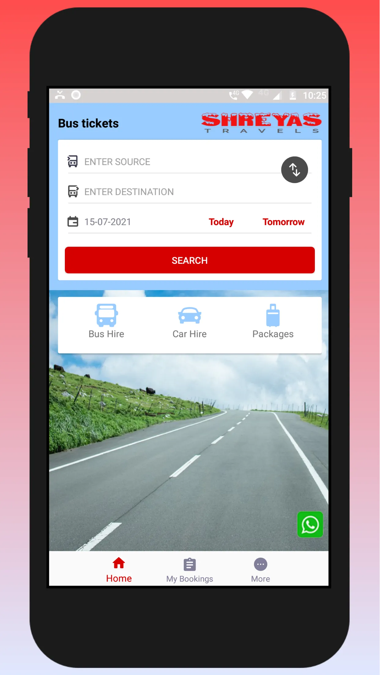 Shreyas Travels | Indus Appstore | Screenshot