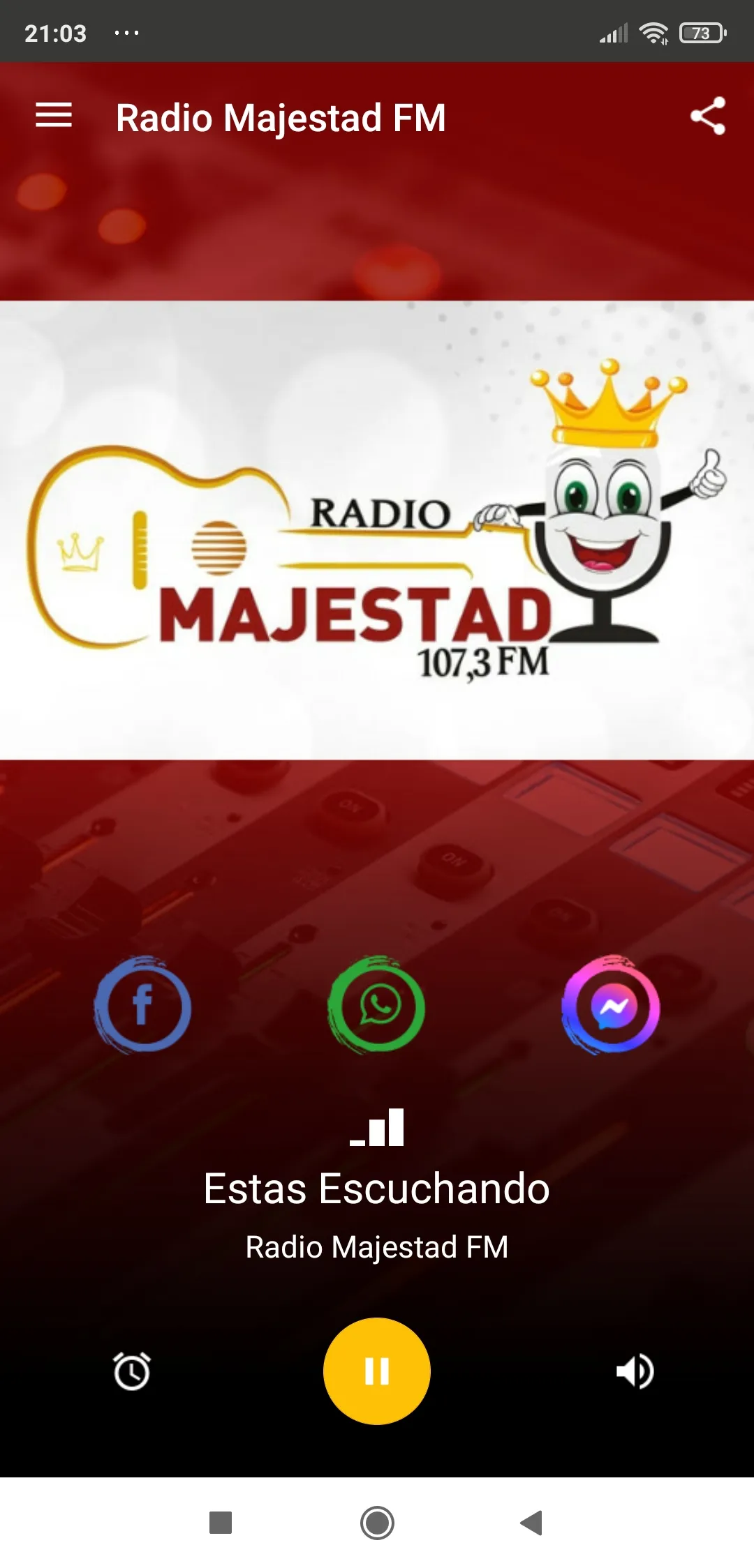 Radio Majestad FM - Paraguay | Indus Appstore | Screenshot