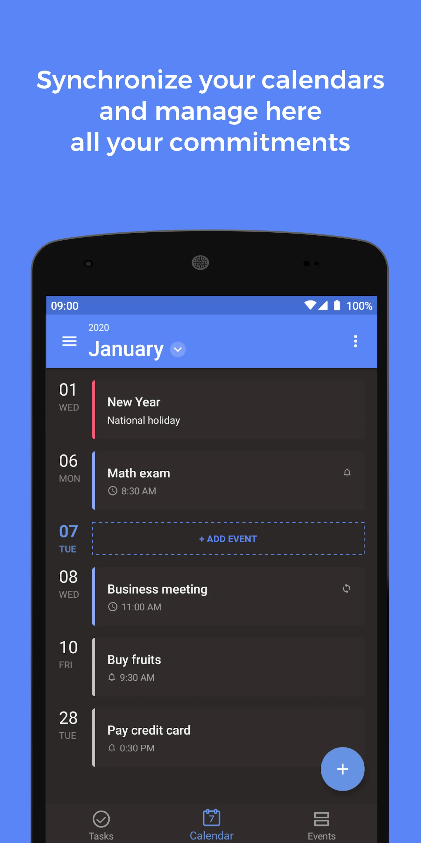 Calendar - Agenda 2024 & Tasks | Indus Appstore | Screenshot