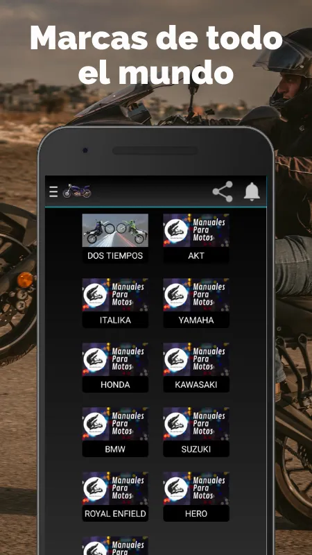 Manuales de motos - Mecánica | Indus Appstore | Screenshot