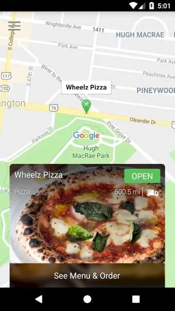 Wheelz Pizza | Indus Appstore | Screenshot