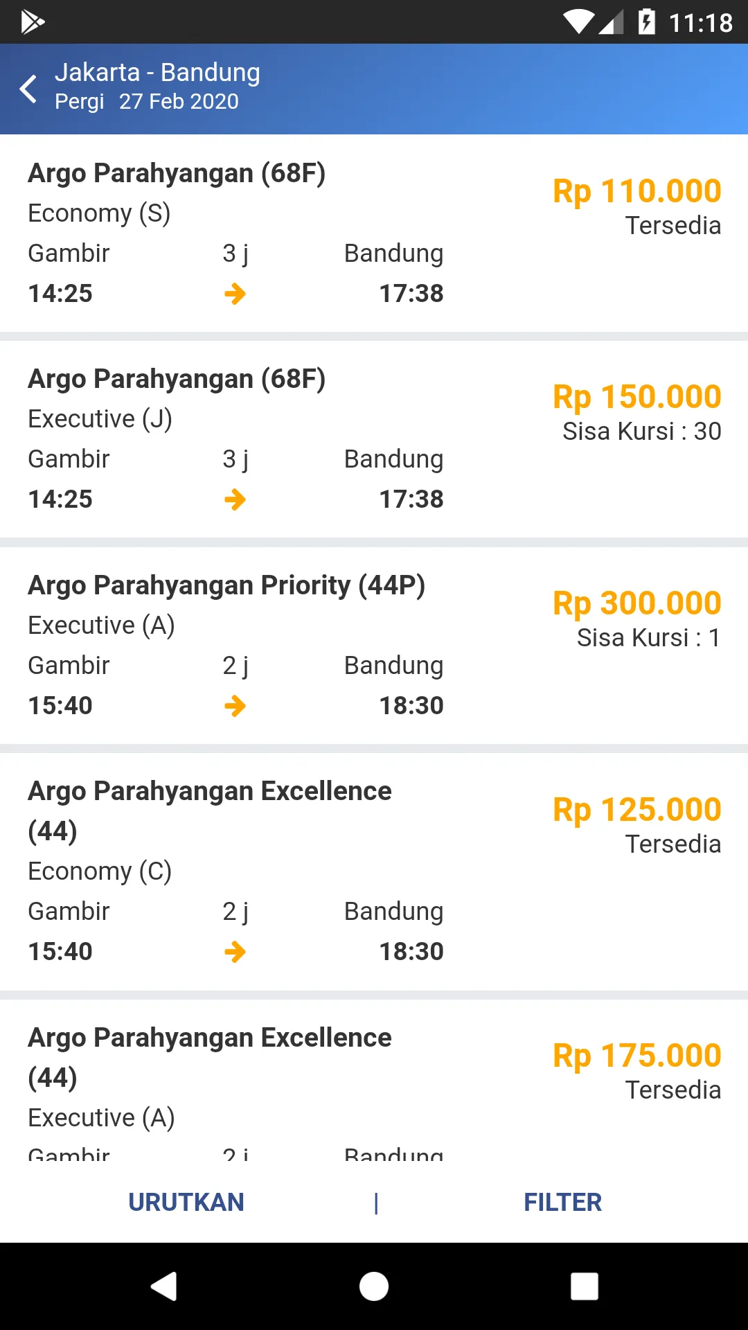 TiketKeretaApi.com | Indus Appstore | Screenshot