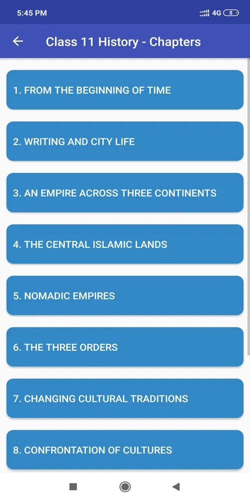 Class 11 History NCERT Book in | Indus Appstore | Screenshot