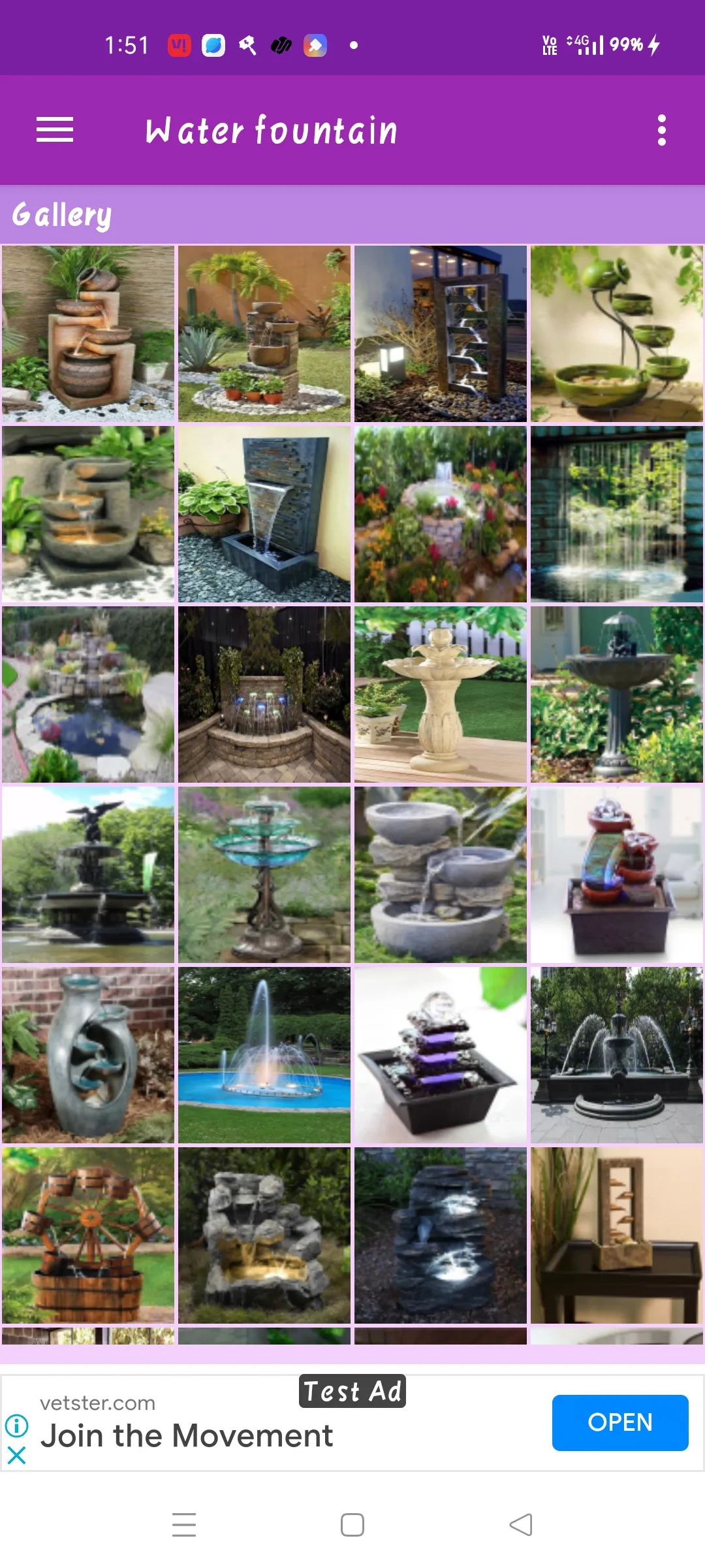 Water fountain designs gallery | Indus Appstore | Screenshot