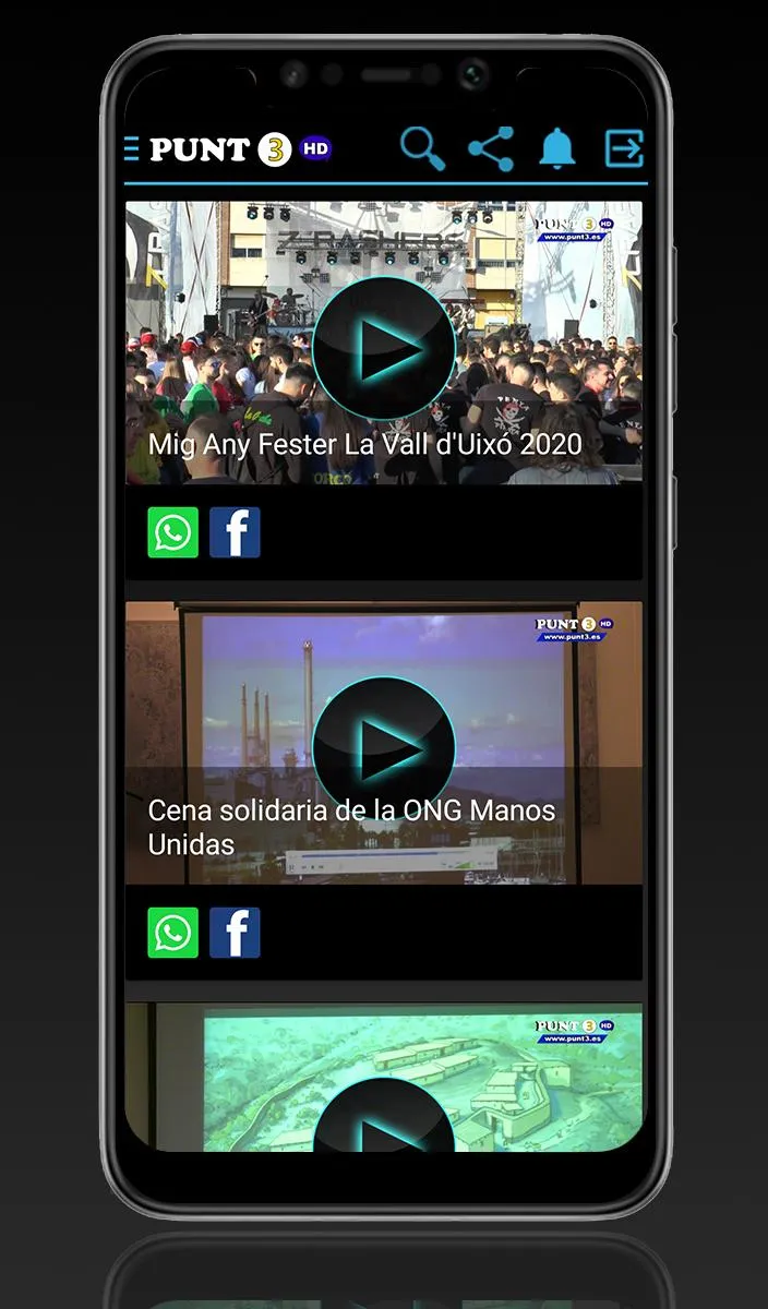 Punt 3 Televisión | Indus Appstore | Screenshot