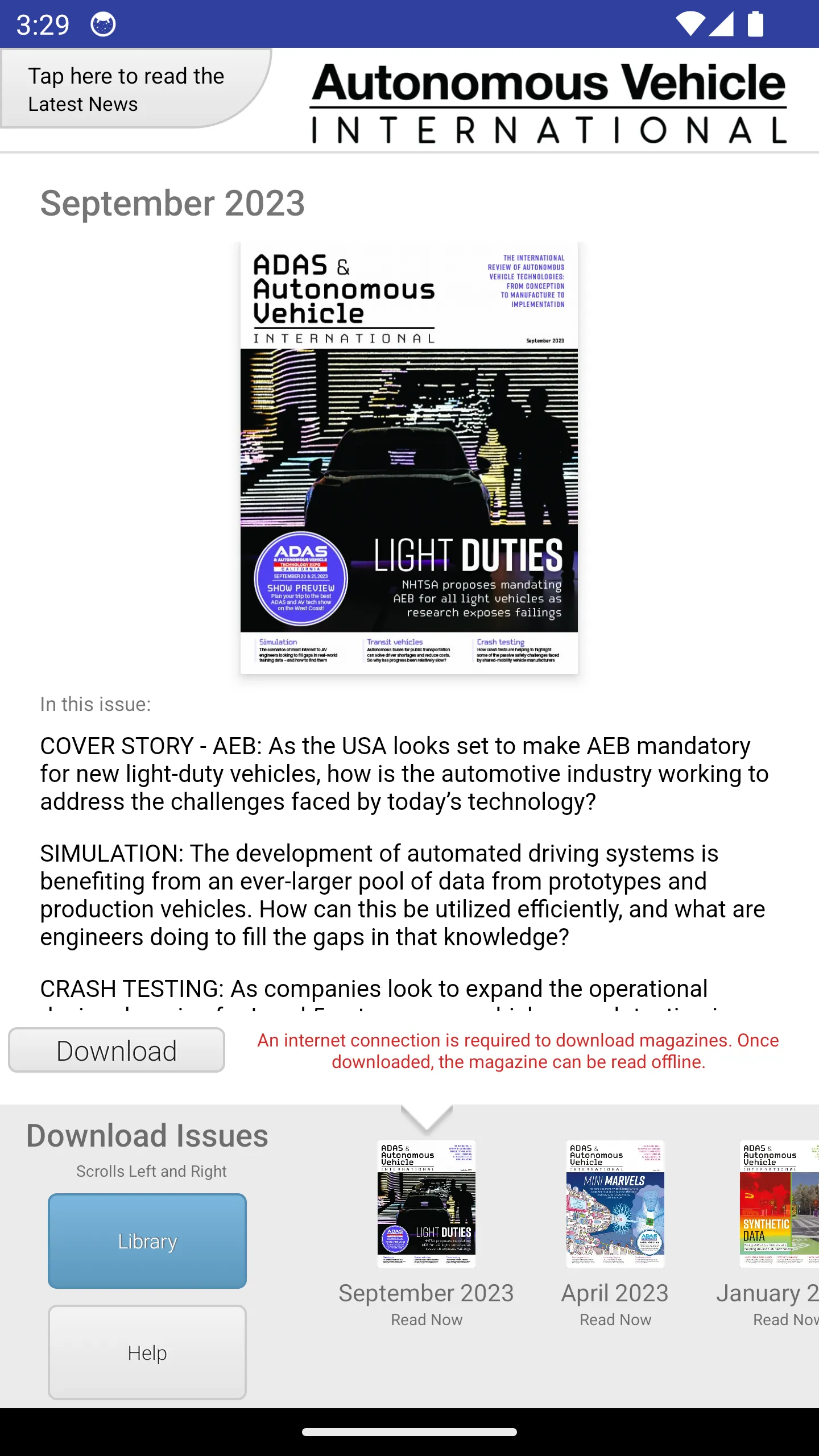 Autonomous Vehicle Int | Indus Appstore | Screenshot