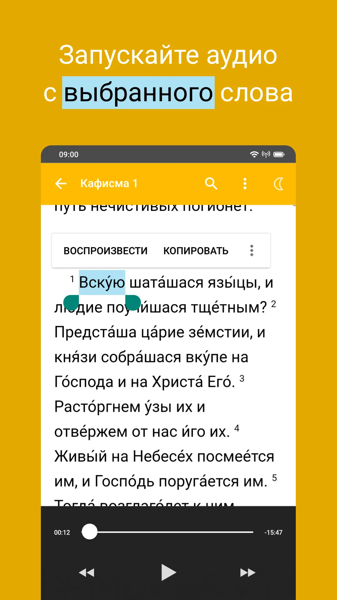 Псалтирь | Indus Appstore | Screenshot