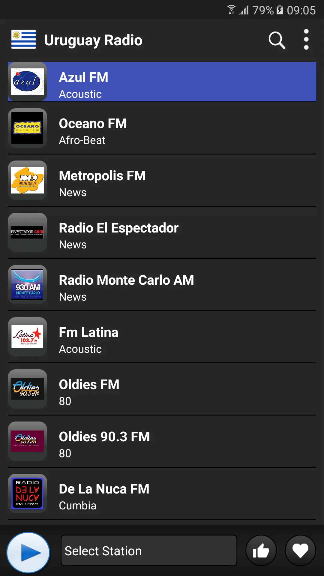 Radio Uruguay  - AM FM Online | Indus Appstore | Screenshot