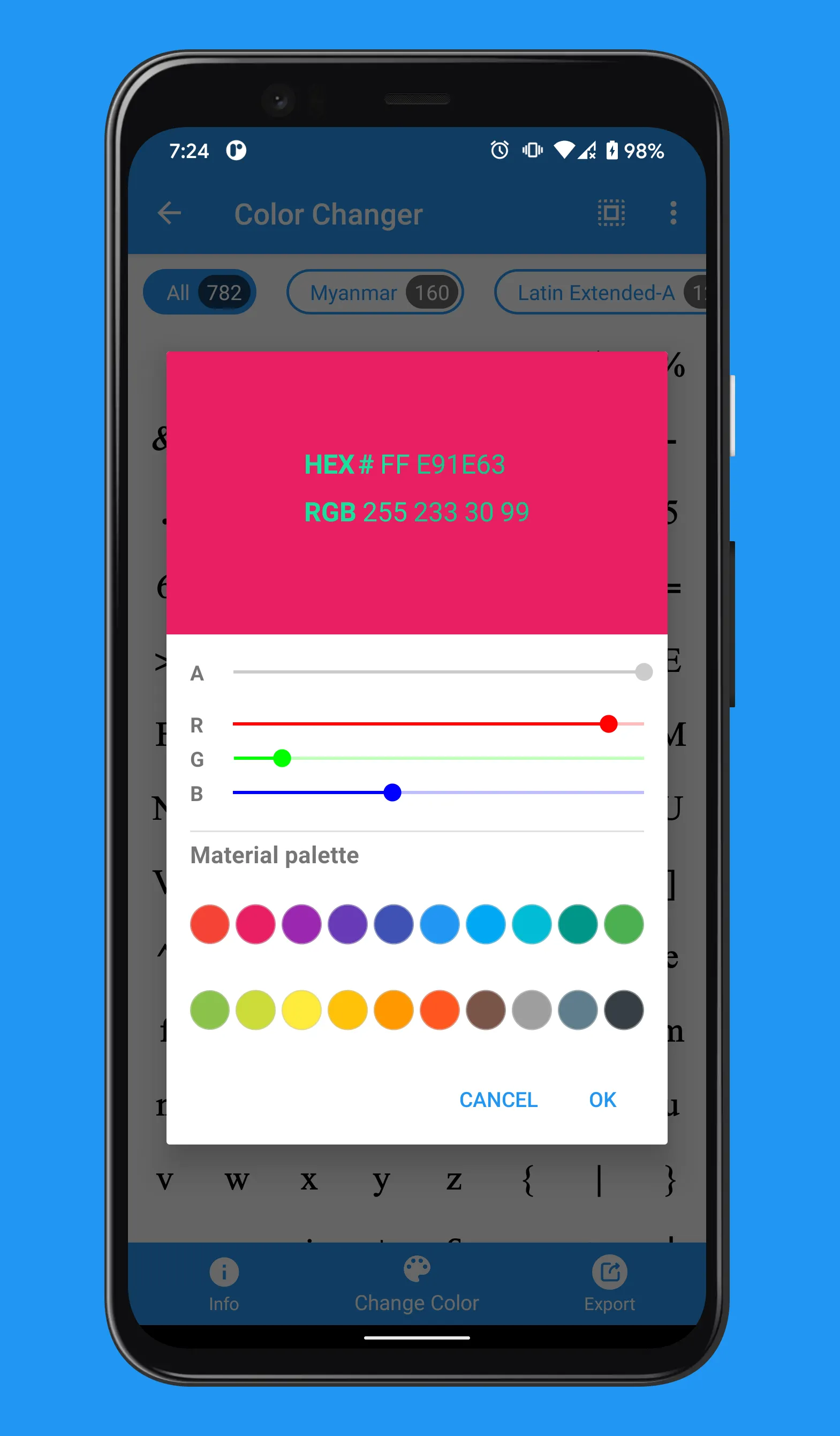 zFont Tool - Android Font Tool | Indus Appstore | Screenshot