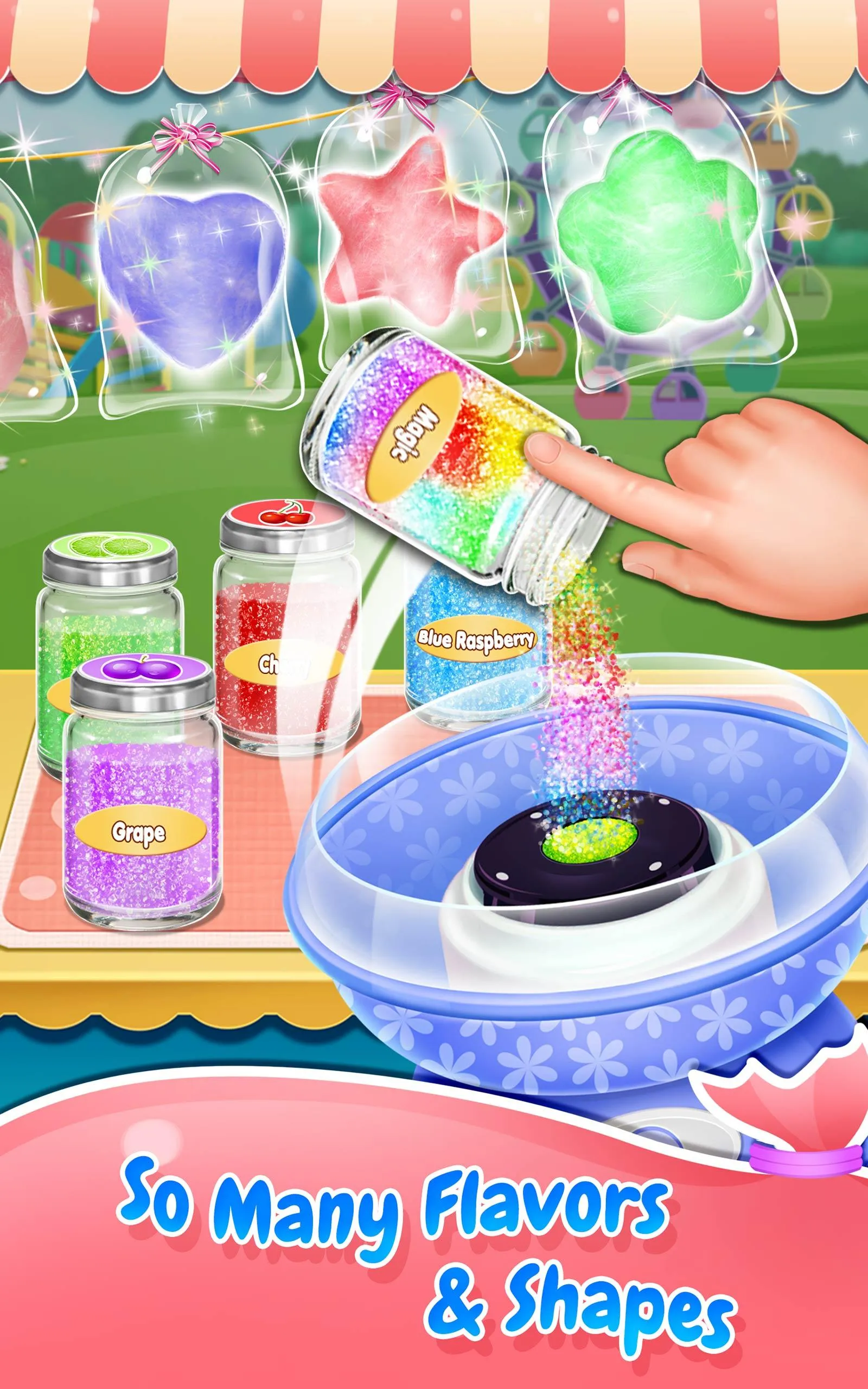 My Sweet Cotton Candy Shop | Indus Appstore | Screenshot