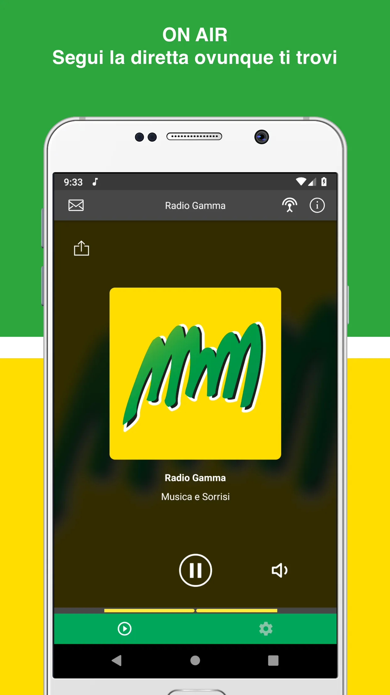 Radio Gamma, Musica e Sorrisi | Indus Appstore | Screenshot