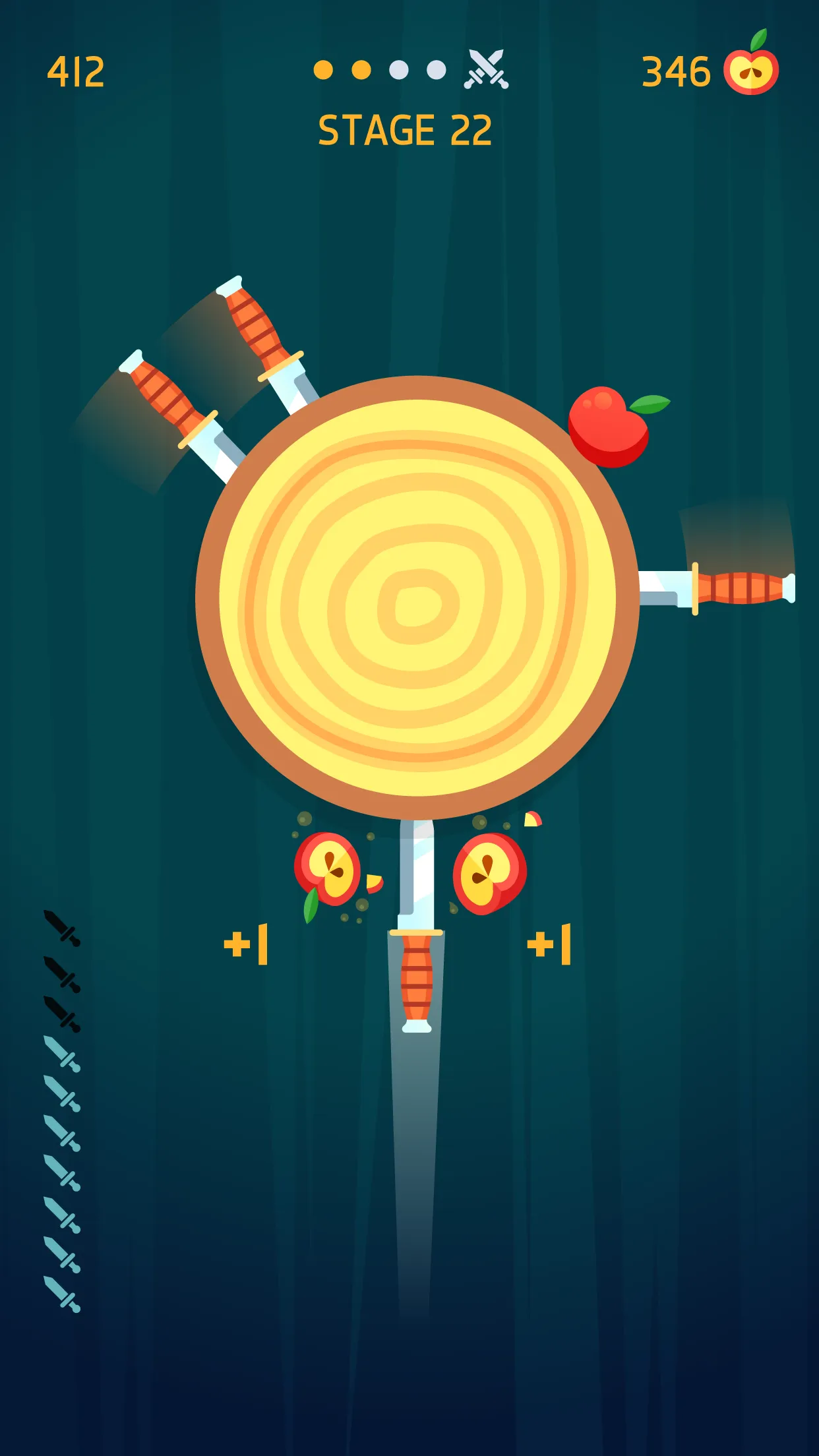 Knife Hit | Indus Appstore | Screenshot