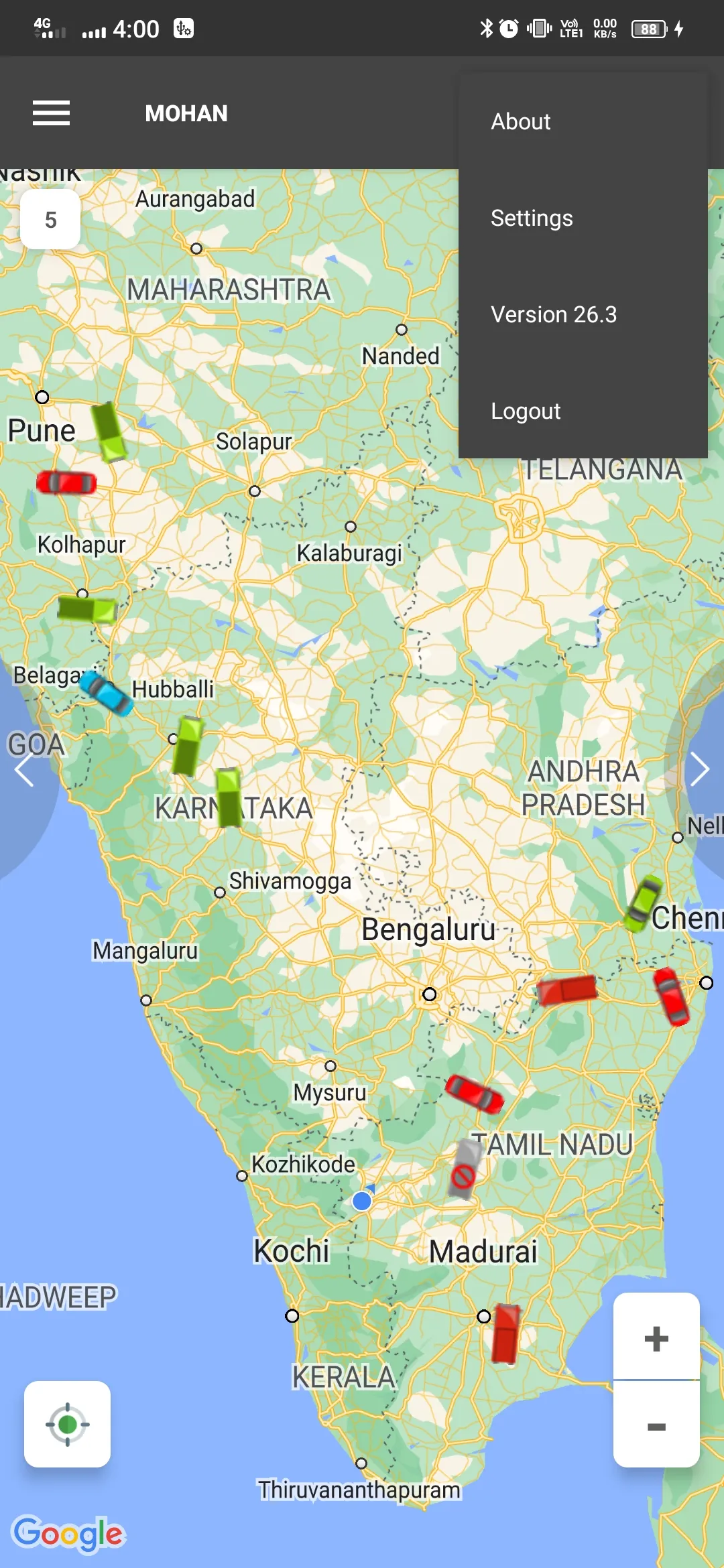 Surya Telematics | Indus Appstore | Screenshot