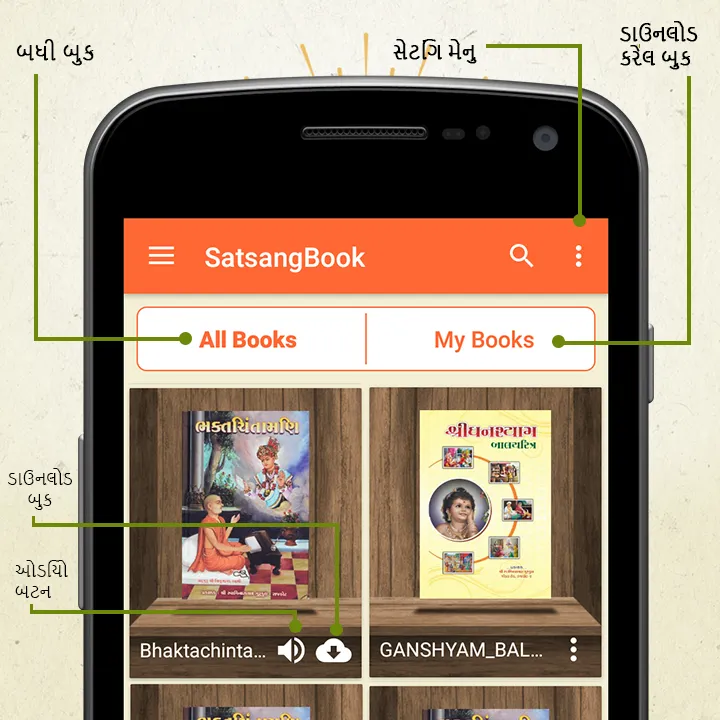 Satsang Books | Indus Appstore | Screenshot