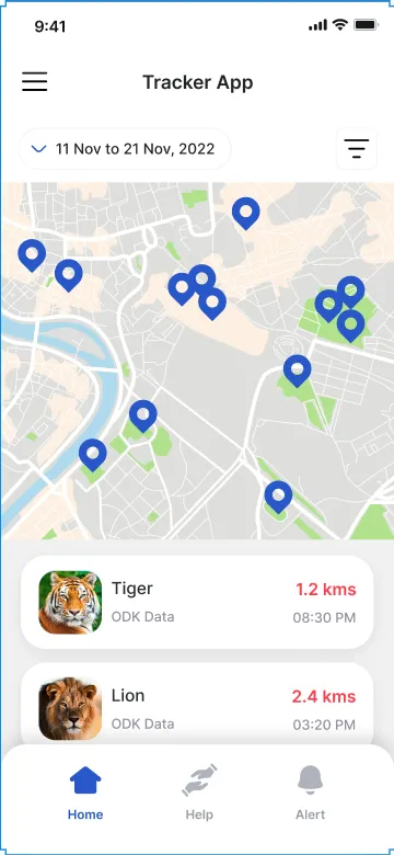 Animal Tracker - CG | Indus Appstore | Screenshot