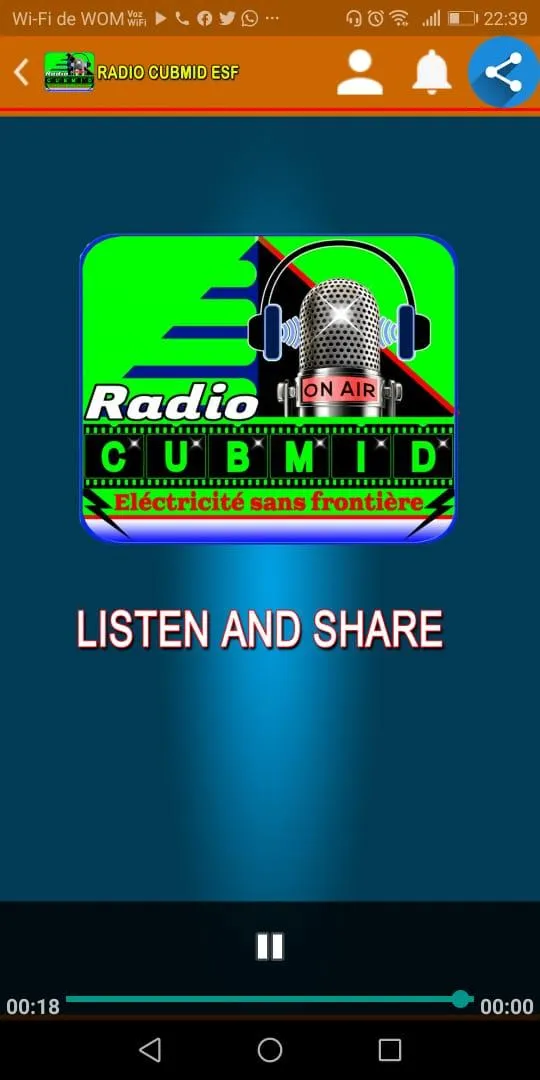 Radio Cubmid ESF | Indus Appstore | Screenshot