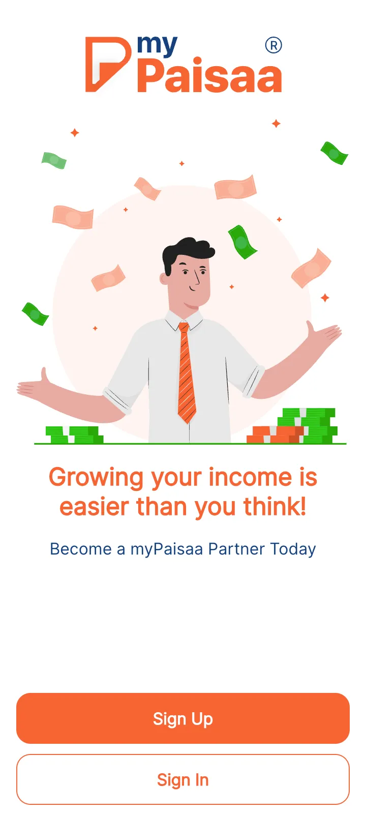 myPaisaa Partner | Indus Appstore | Screenshot