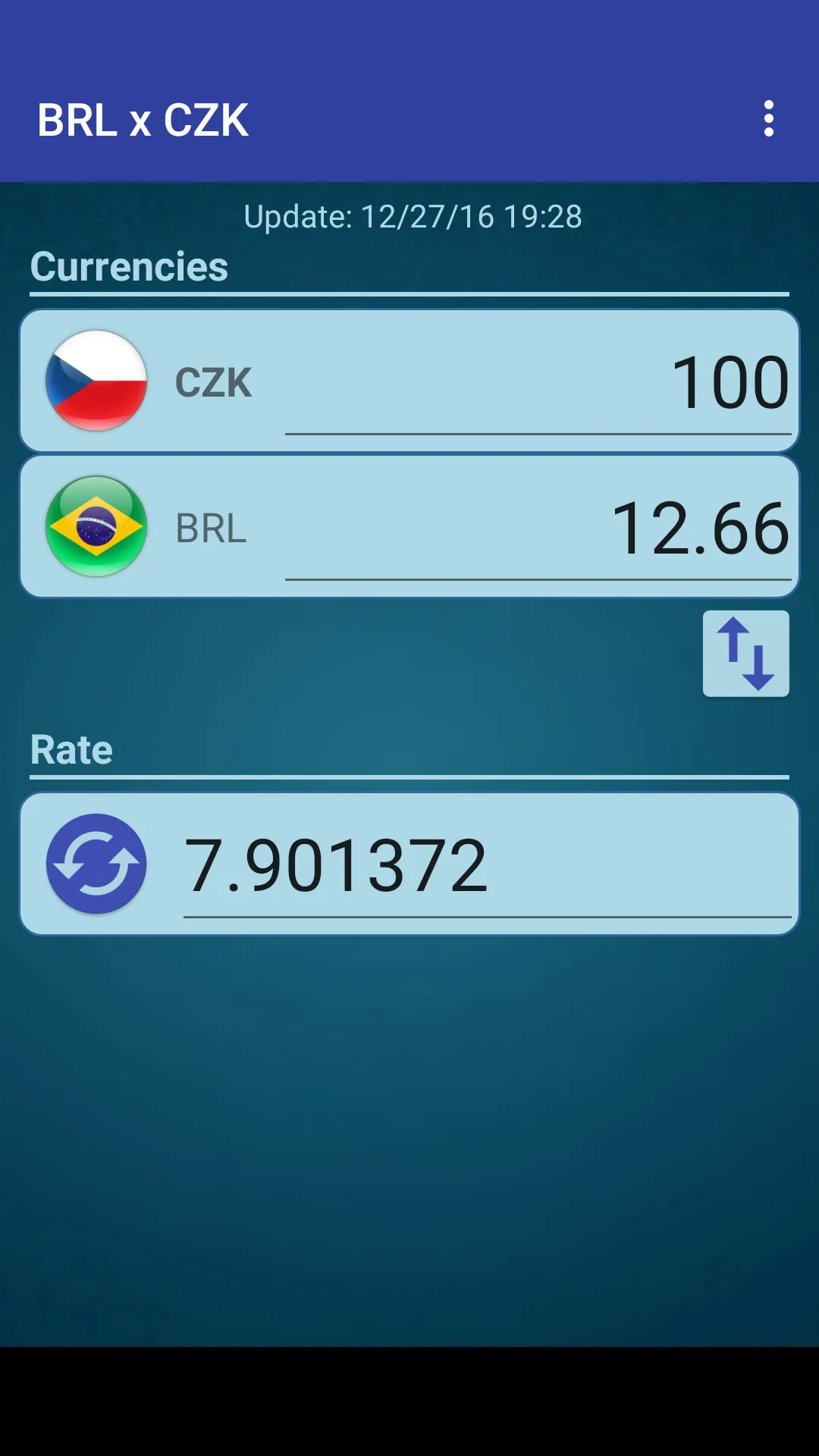 Brazil Real x Czech Koruna | Indus Appstore | Screenshot